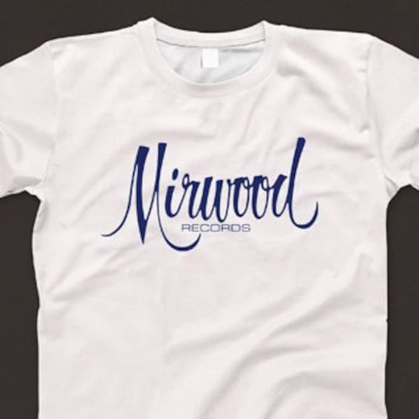 Mirwood Records T Shirt 601 Retro Muziek Wit Unisex Graphic Tee