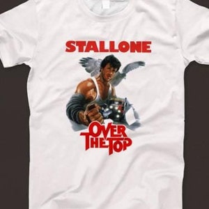 Over The Top T Shirt 397 Retro White Unisex Graphic Tee