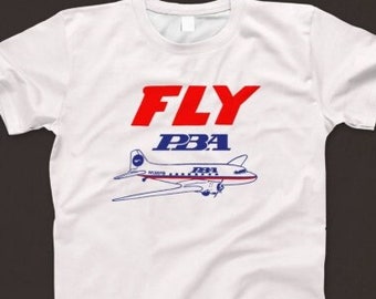 Fly PBA T Shirt 710 Retro White Unisex Graphic Tee