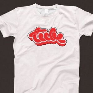 Maglietta The Tube 837 Retro Bianco Unisex Graphic Tee