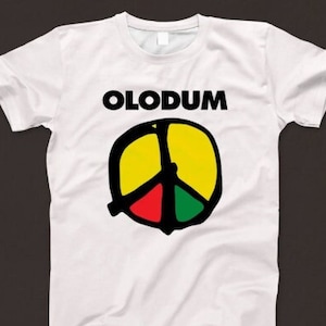 Olodum T Shirt 1007 Retro White Unisex Graphic Tee