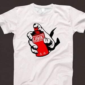 Ubik T Shirt 839 Retro White Unisex Graphic Tee