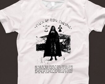 Flux Of Pink Indians T Shirt 999 Retro White Unisex Graphic Tee