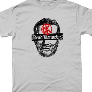 Dead Kennedys T Shirt 274 Retro Grey Unisex Graphic Tee