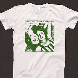 The Velvet Underground T Shirt 870 Retro White Unisex Graphic Tee