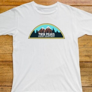 【GX1000】TWIN PEAKS TEE White GX1000. Twin Peaks T Shirt. White.