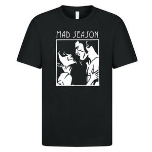 Mad Season T Shirt 1138 Retro Black Unisex Graphic Tee