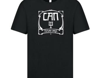 CAN T Shirt 1096 Retro Black Unisex Graphic Tee