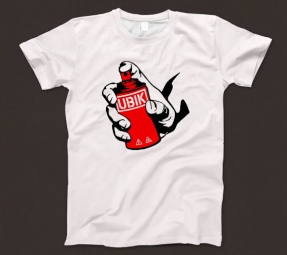 Ubik T Shirt 839 Retro White Unisex Graphic Tee