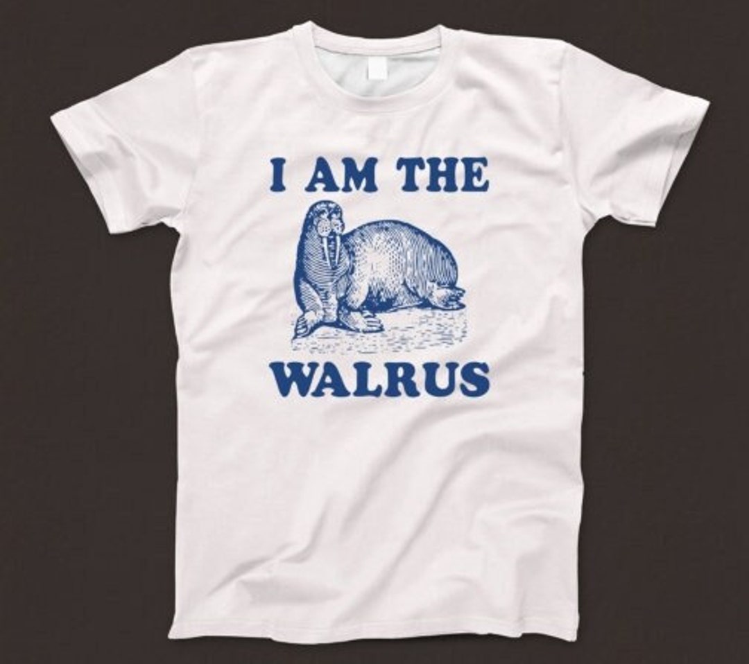 Walrus Shirt - I Am The Walrus T Shirt Walrus Shirt - I Am The Walrus T Shirt