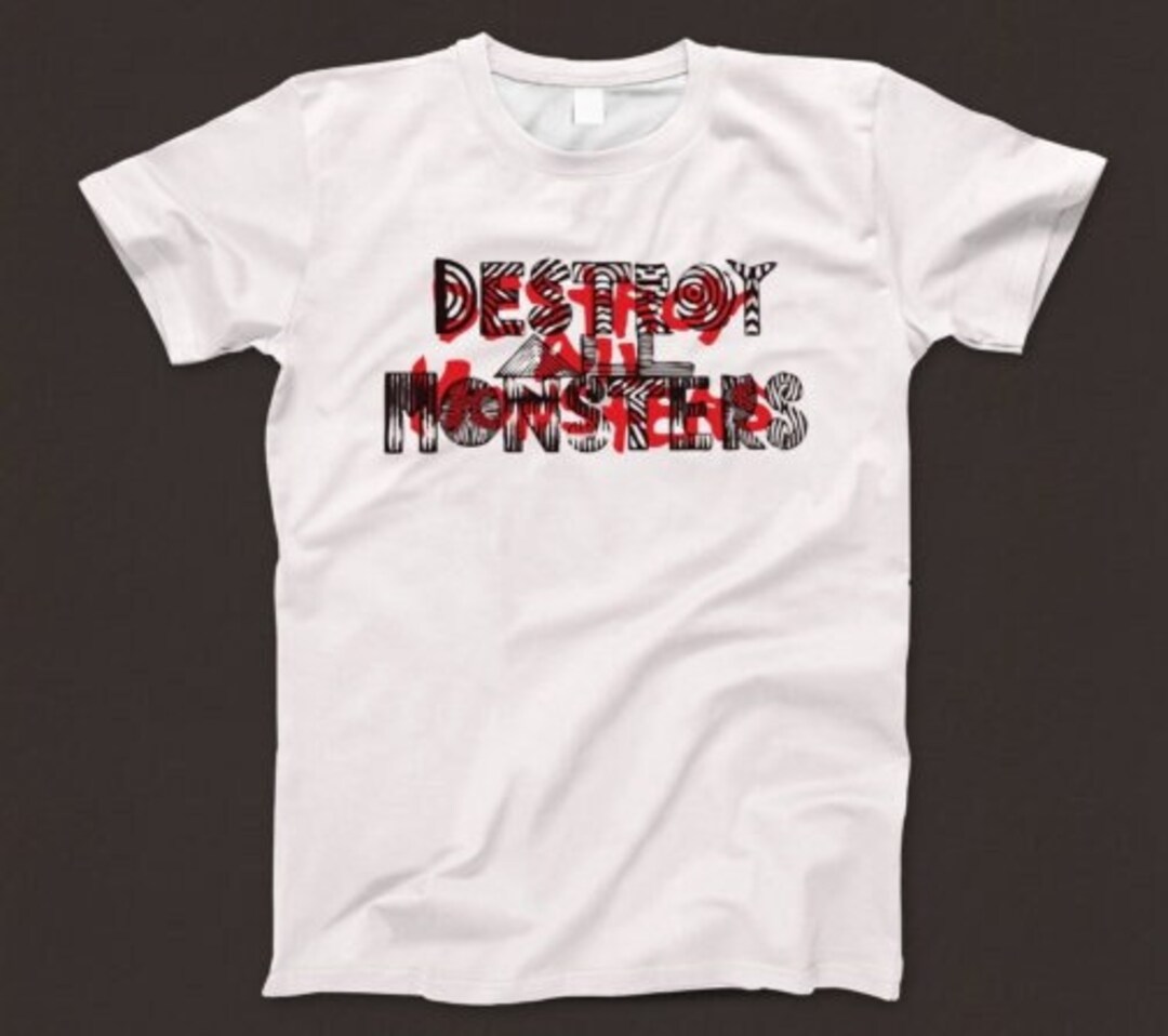 Destroy All Monsters Tシャツ Destroy all Monsters Spaceman tee shirt | The Book Beat Gallery