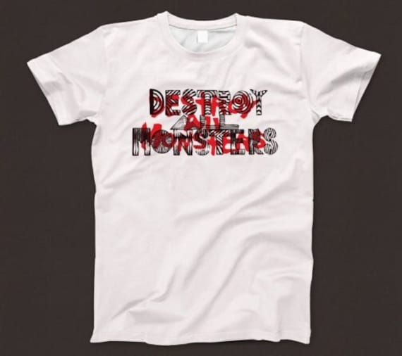 Destroy All Monsters Tシャツ Destroy All Monsters band t shirt
