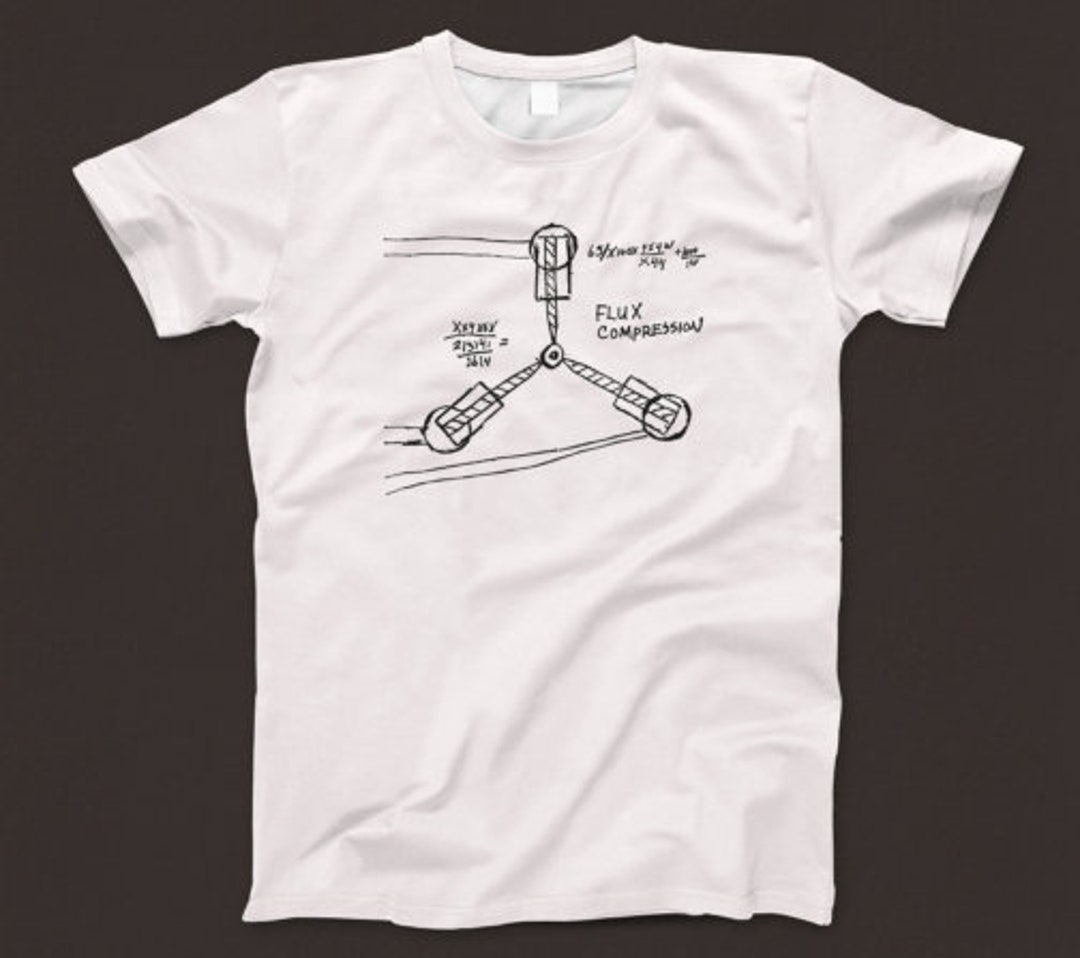 Flux Capacitor T Shirt 722 Retro White Unisex Graphic Tee - Etsy