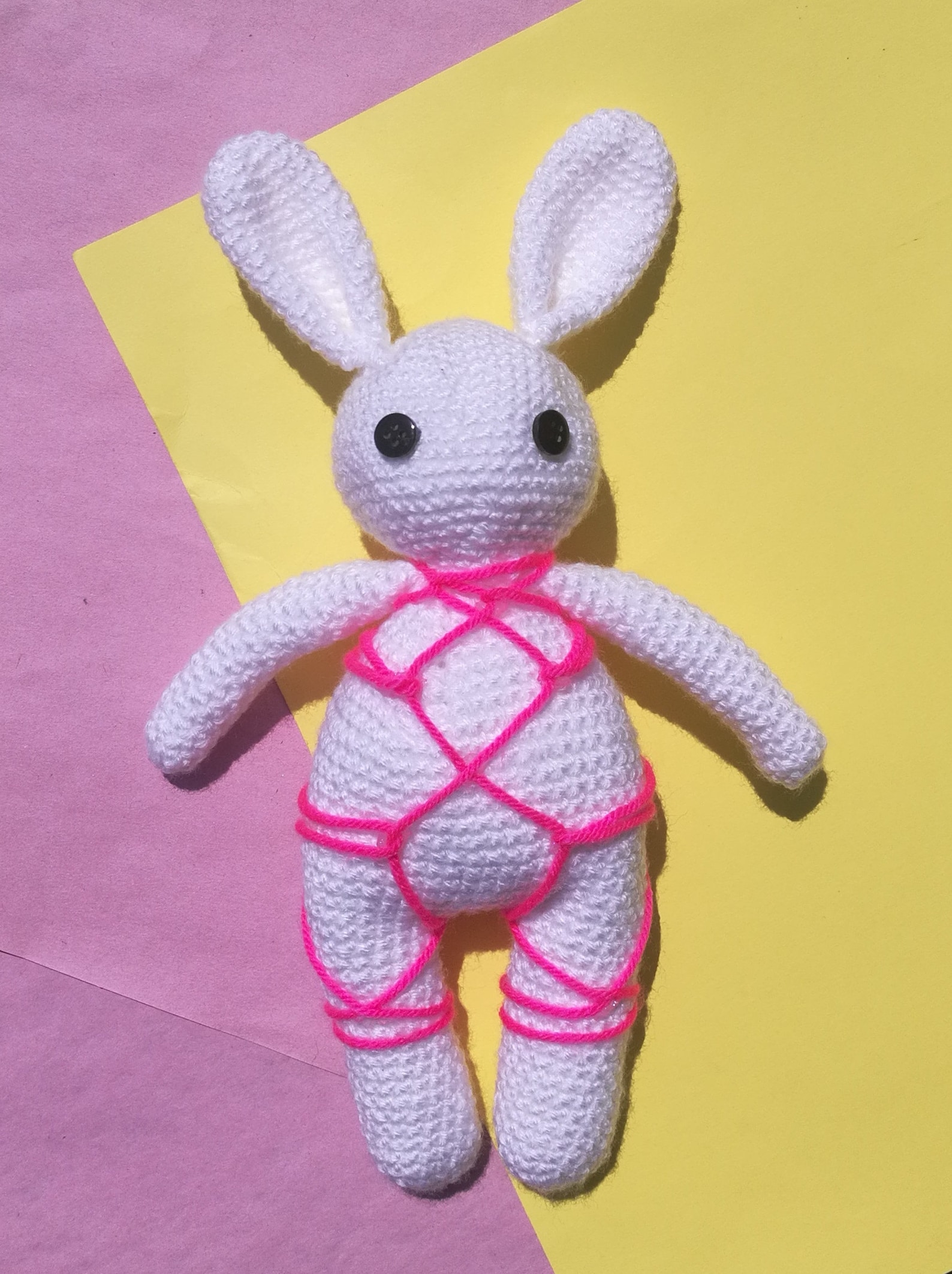 Rope bunny Etsy