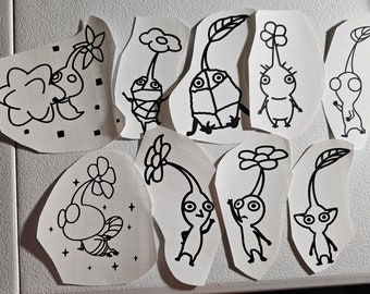 All Pikmin Car Decal Bundle