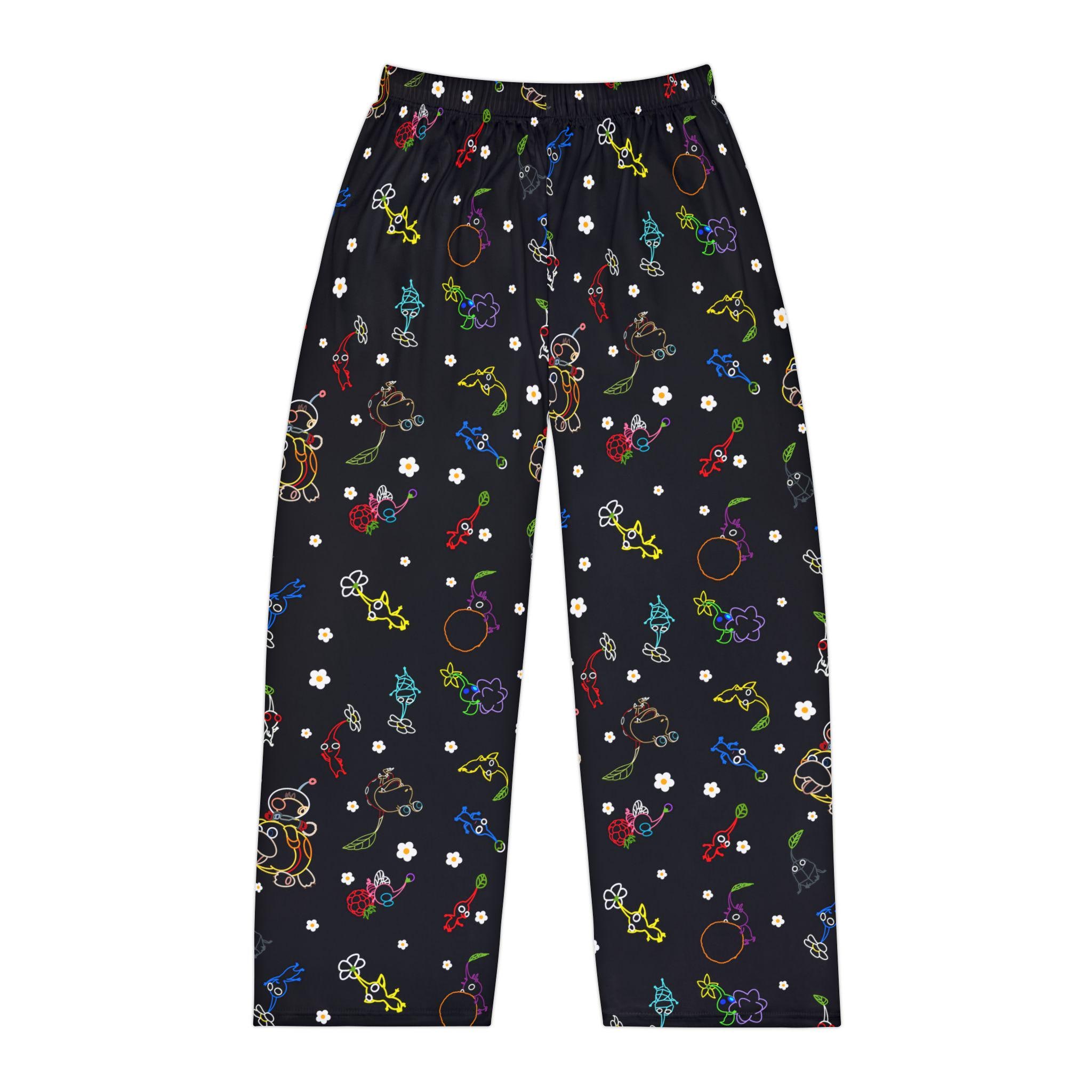 Unisex Pikmin Pattern Pajama Pants