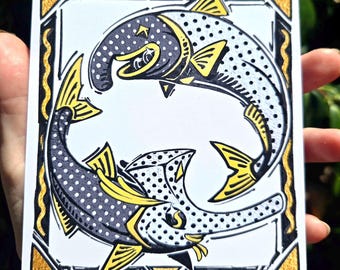 Sardine de poitrine mini print
