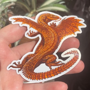 Ackie monitor drake klistermärke