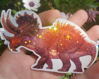 Triceratops sticker