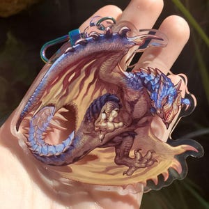 Monster hunter charm: Rathalos
