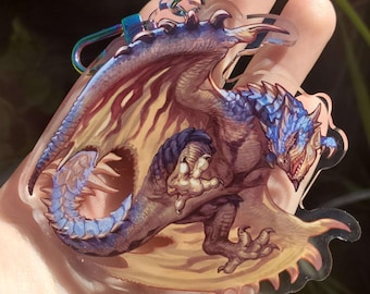 Monster hunter charm: Rathalos