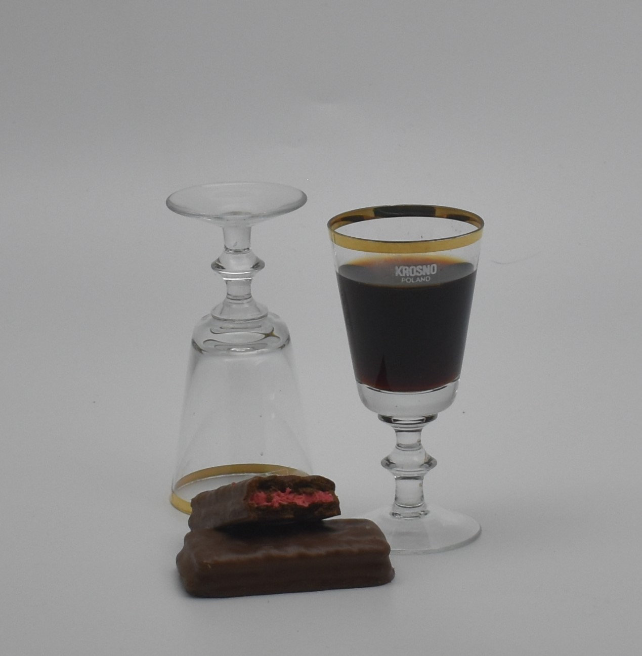 Vintage Krosno Gold Rimmed Liqueur Glasses. Shot Glasses. Etsy