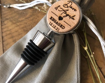 Personlig förlovningspropp - Gåva till par