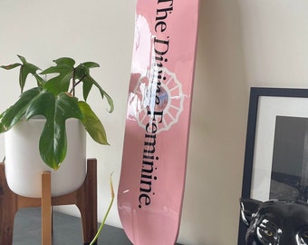 The ORIGINAL the Divine Feminine Skateboard Deck | Wall Art Mac Miller Inspired Music Hiphop Rap TikTok