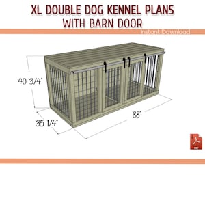 Large Double Dog Kennel TV Stand : 9 Steps (with Pictures) - Instructables