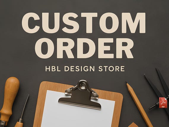 Custom Woodworking Design Order by HBLDesignStore - Chicken Coop - Run - Pavilion - Kennel - Furniture - Download PDF