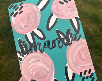 Painted Clipboard, Teacher Clipboard, Hand painted Clipboard, Teacher Gift, Para Gift, Nurse Gift, School Supplies, Office Supplies