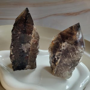 Smoky Quartz Points | Gemstones | Minerals | Yoga | Spiritual