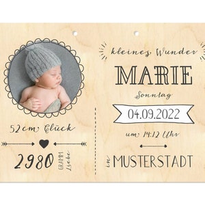 Littleone Birth Chart: Gepersonaliseerde geboortewanddecoratie, cadeau-idee voor pasgeborenen, unieke babycadeaus en memorabilia