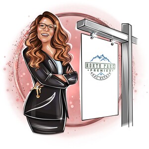 Realtor Logo, Real Estate Logo, House Seller Logo , Broker Realtor Logo, Business Logo, Real Estate branding, Home Selling,Cartoon Logo