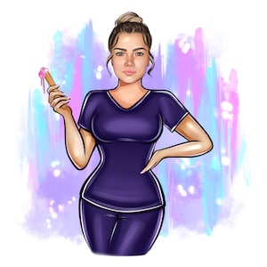 Wax Specialist Logo,Sugaring Waxing Salon,Waxing and Lashes Technician Logo,Sugaring Master Logo,Cartoon Logo,Business Logo,Digtal Portrait