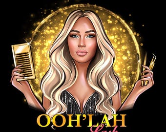 Lash Künstler Logo, Lash Designer Logo, Lash Maker Logo, Schönheitssalon Logo, Nail Tech Logo, Kosmetikerin Logo, PMU Logo, Body Sculpting Logo