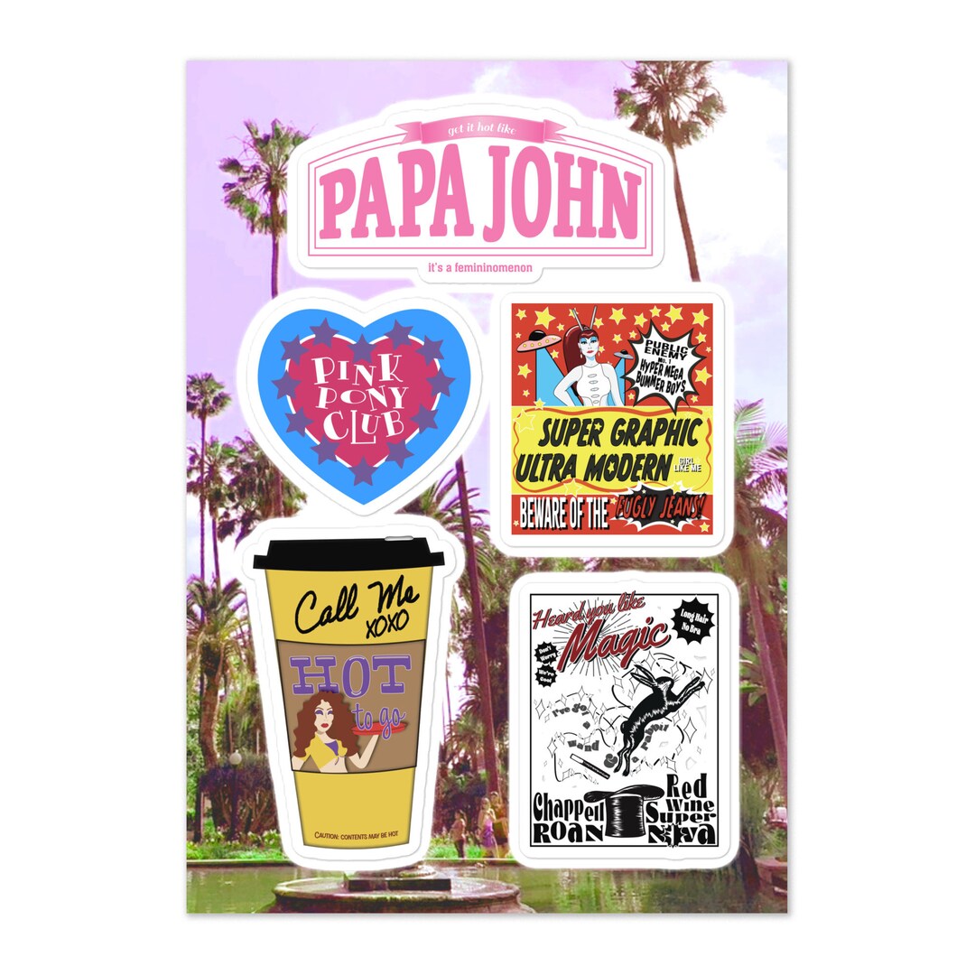 Chappell Roan Sticker Set - Etsy
