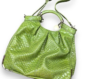 Sac à bandoulière Gianni Bini en imitation reptile