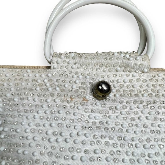 Elegant Beaded Handbag - image 5