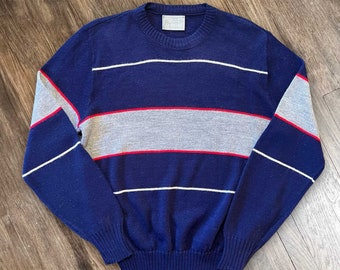 Le Tigre Pullover Sweater 80s Vintage Size M