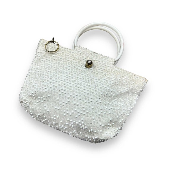 Elegant Beaded Handbag - image 1