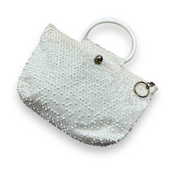 Elegant Beaded Handbag - image 2