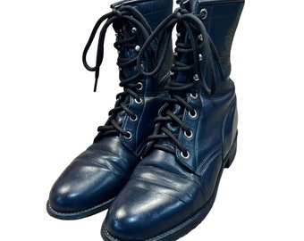 Justin Women's Lace Up Boots Style L504 Size 5 1/2 B