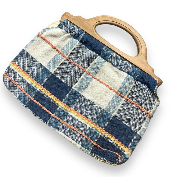 Fabric Top Handle Bag - image 2