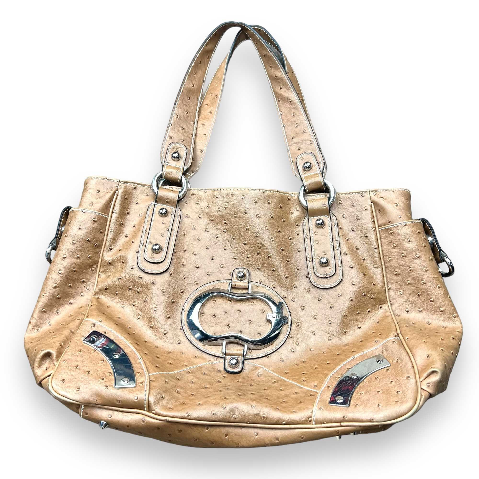 Guess ECO ANGY Camel - Fast delivery | Spartoo Europe ! - Bags Handbags  Women 160,00 €