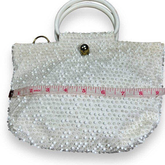 Elegant Beaded Handbag - image 7