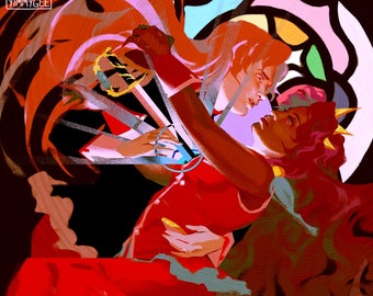 RGU 12" x 18" Art Print