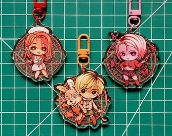 Silent Hill Acrylic Charms