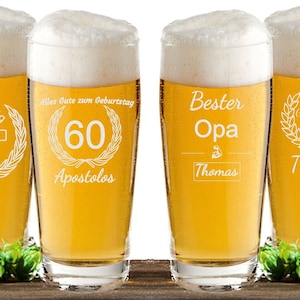 Beer glass personalized | Choose your motif | Design your own beer glass