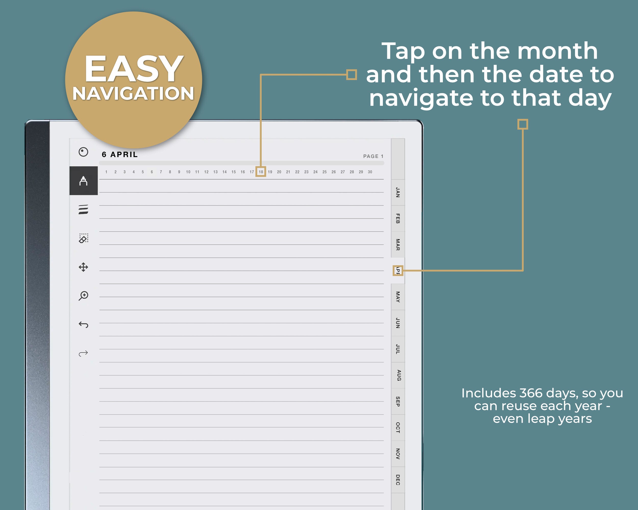 Remarkable 2 Journal Template Remarkable 2 Templates Portrait Etsy